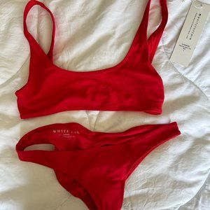 Red Bikini with Tags